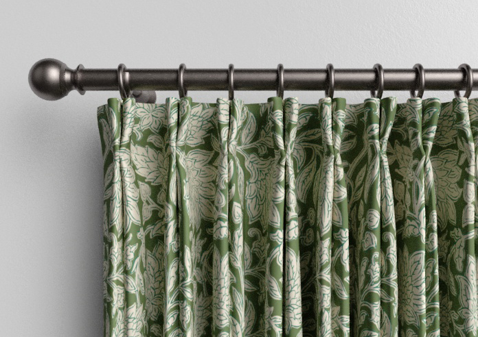 Land & Shore Rowallane, Green - Made to Measure Curtains - Image 10